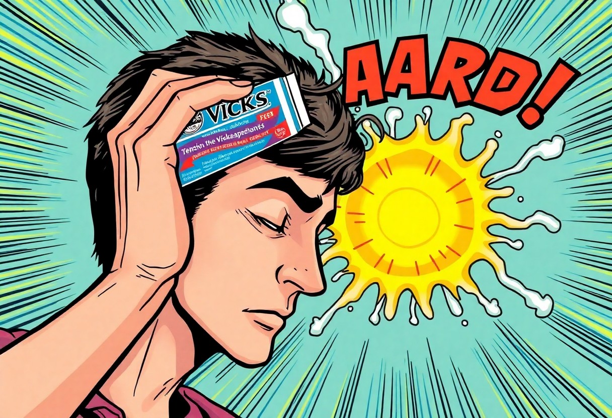 headache helper how vicks vaporub eases tension cut