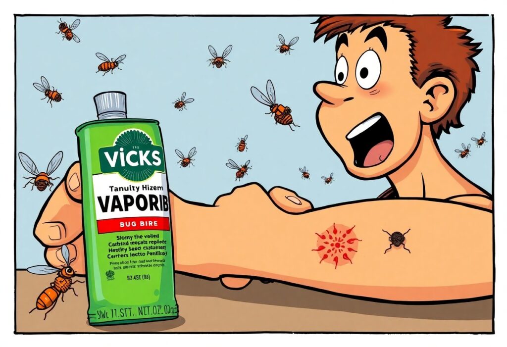 soothe bug bites naturally with vicks vaporub yyb